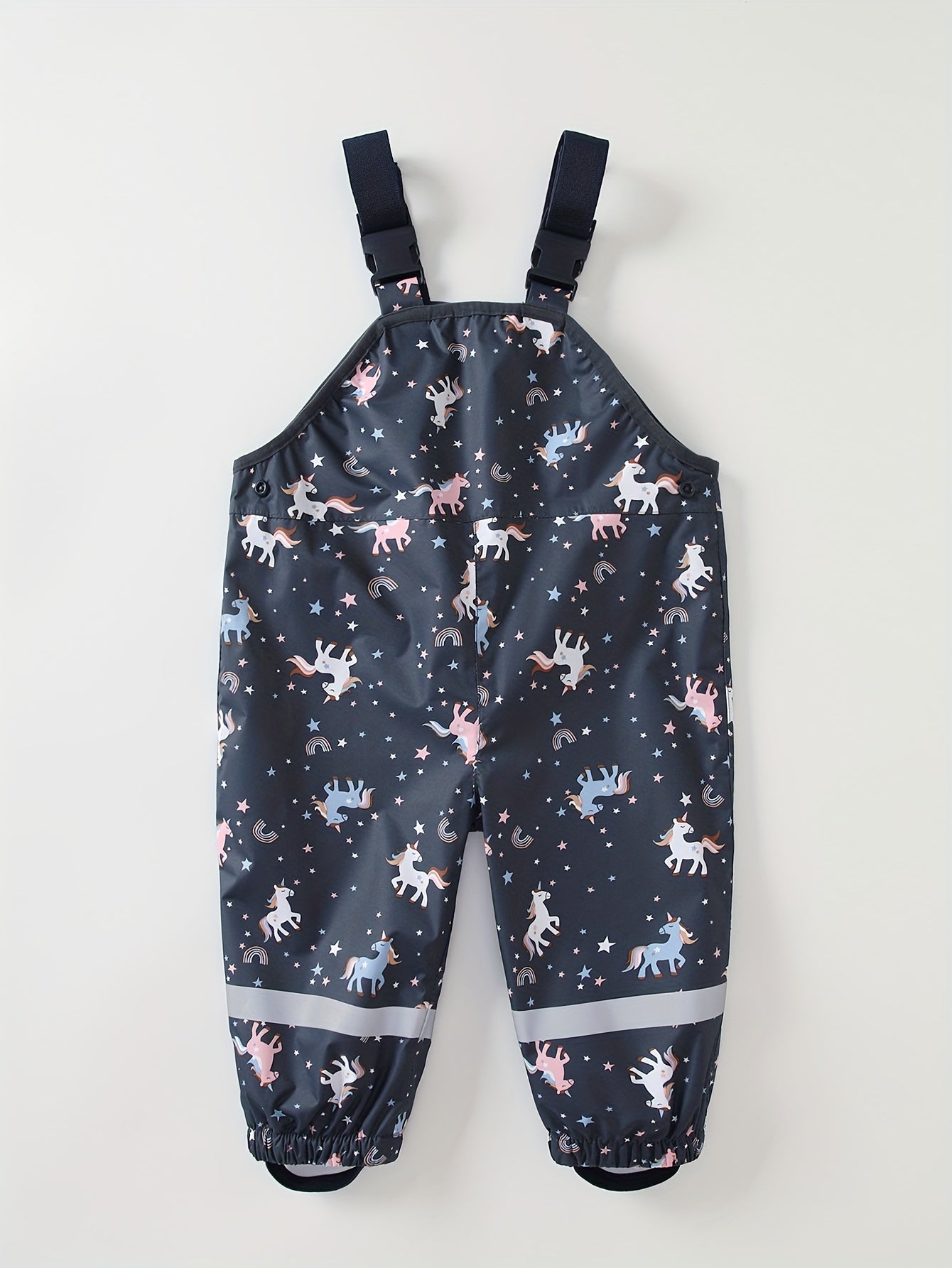 Unicorn Graphic Cartoon Romper Girls Jumpsuit Kids Clothes Gift