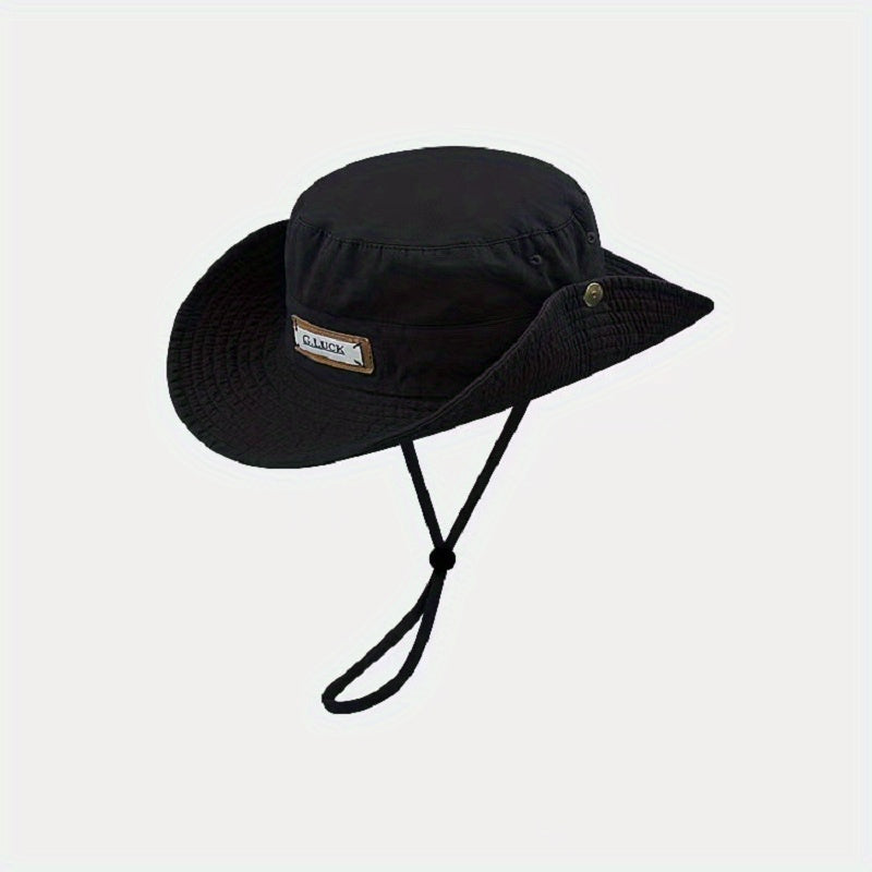 Luck Bucket Hats Sun Protection Wide Brim Hat Travel Hiking Outdoor Hats