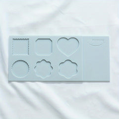 1pc 7 In 1 Silicone Mold Pad For Wax Seal Stamp Sealing Wax Mold Pad