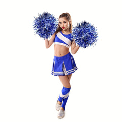 4pcs PET Cheering Pom Poms Dancing Supplies