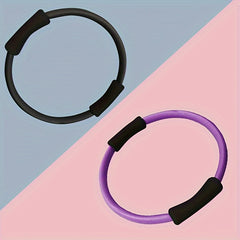 13.78in Fitness Ring Foam Handle Pilates Exercise Yoga Training