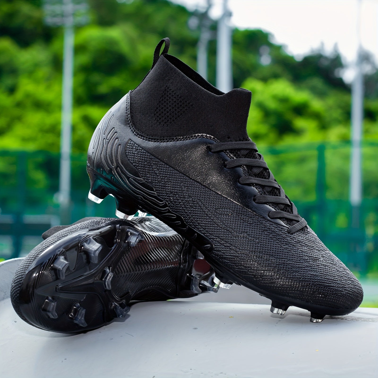 Men's AG Cleat Football Boots Outdoor Soccer Cleats Anti skid Breathable
