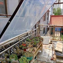 1pc Transparent Balcony Garden Insulation Rainproof Cover