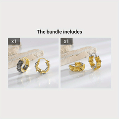 Crystal Ladies Earrings Pop Retro Style Casual Holiday Jewelry