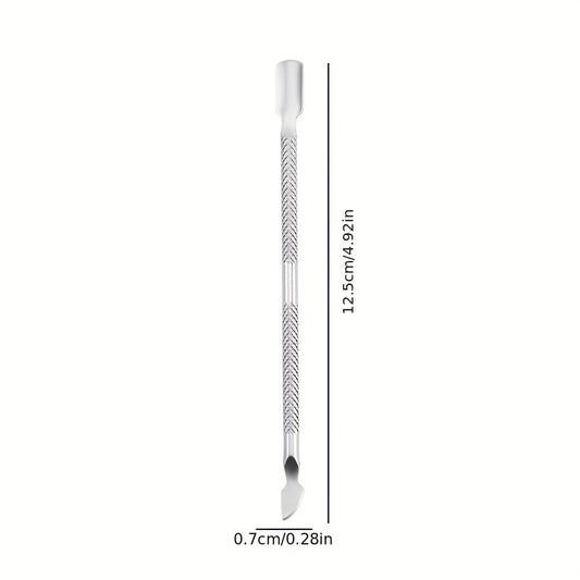 Dual Head Pet Teeth Cleaning Tool Dogs Cats Dental Oral Care Stainless Steel