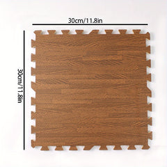 4pcs Square Foam Floor Mat Children Crawling Pad Interlocking Playmat