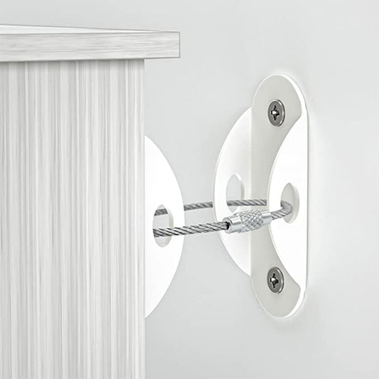 Furniture Anchors Secure 400lb Prevent Falling Straps for Baby Proofing