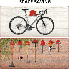 Garage Storage Rack Wall Hanging Trimmer Holder for Grass and Hedge Trimmer