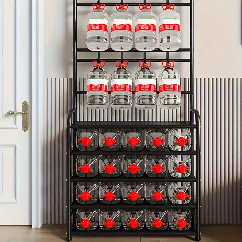 Floor Standing Storage Shoe Rack Shoe And Hat Rack Storage Rack Coat Rack