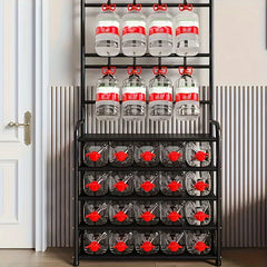 Floor Standing Storage Shoe Rack Shoe And Hat Rack Storage Rack Coat Rack