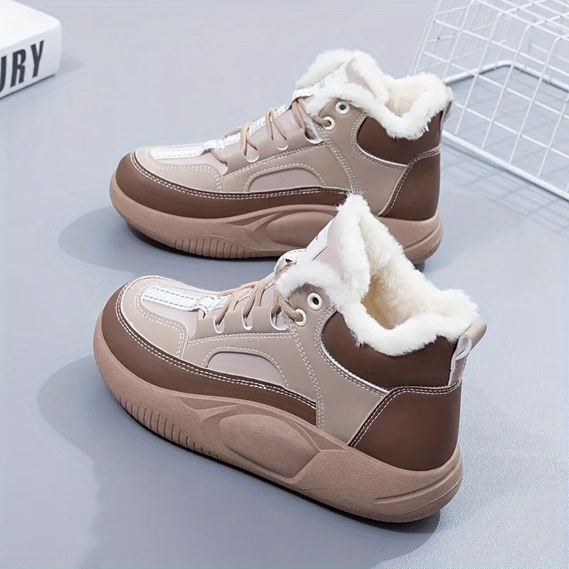 Women's Thickened Medium Tube Snow Boots