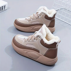 Women's Thickened Medium Tube Snow Boots