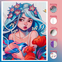 5D Flocked Canvas AB Round & Square Core 12 16in Kits