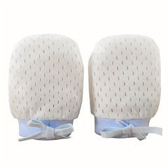 3 Pairs Mesh Baby Gloves for Newborns, Spring & Summer