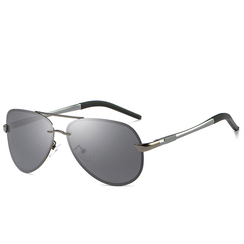 Men's Polarized Rimless Cycling Sunglasses UV400