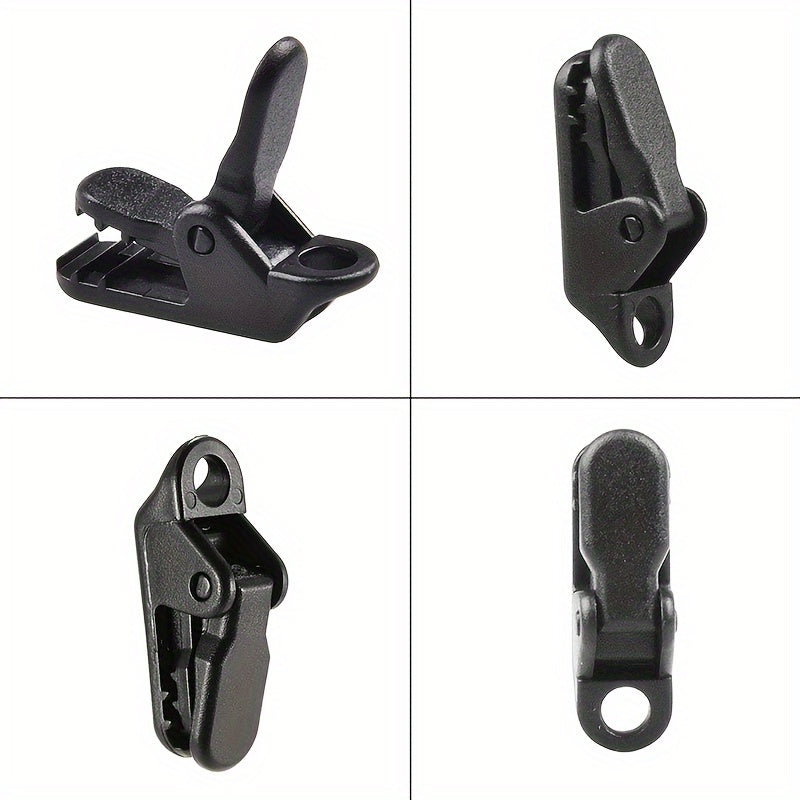 10pcs Tent Clip for Camping and Hiking Adjustable Buckle