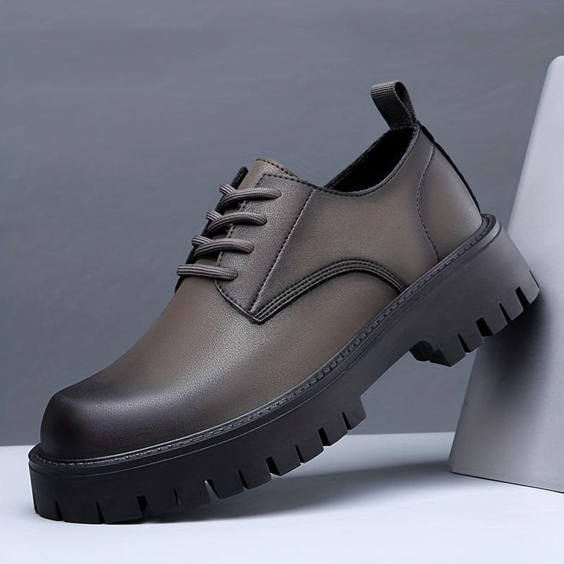 Men's Lace Up Dress Sneakers With Assorted Colors