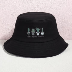 Plant Patterns Bucket Hat Fisherman Hats Unisex Adult Sun Hat