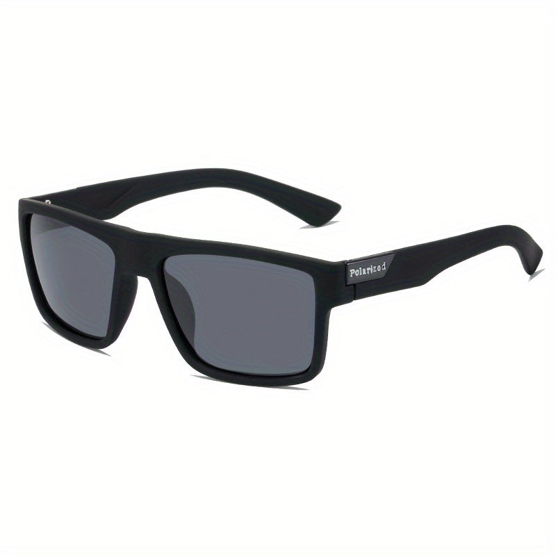 Men's Polarized Windproof Sunglasses Retro Riding Sports Glasses