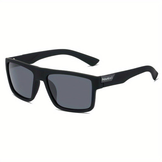 Men's Polarized Windproof Sunglasses Retro Riding Sports Glasses