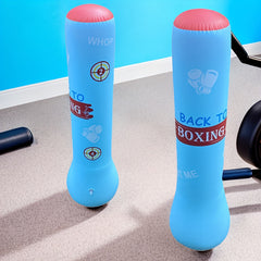Inflatable Boxing Bag PVC Tumbler Trainer Fitness Sandbag