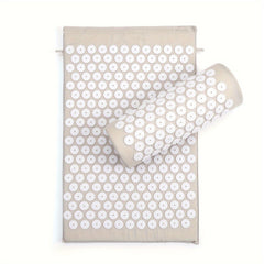 Yoga Acupressure Massage Mat and Pillow Set for Muscle Relaxation