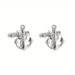 Boat Anchor Cufflinks Sleeve Nails Men's Shirt Accessories