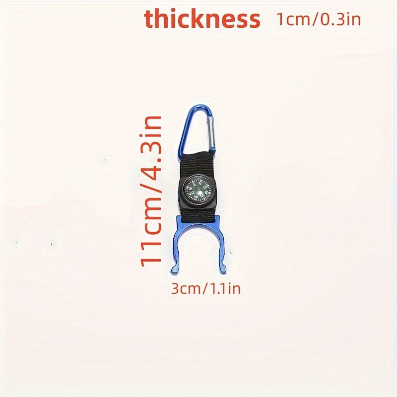 10pcs Water Bottle Hanging Buckle Backpack Keychain