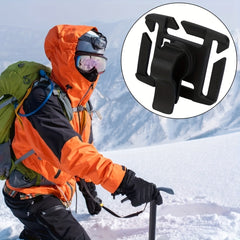 360 Rotatable Tube Clamp Hose Clip For Hydration Backpack Drink Tube Holder