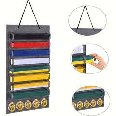 Taekwondo Belt Storage Bag For 8 Belts & 5 Medals