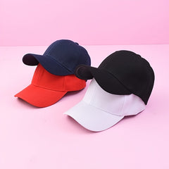 Kids Solid Baseball Cap Outdoor Sports Boys And Girls