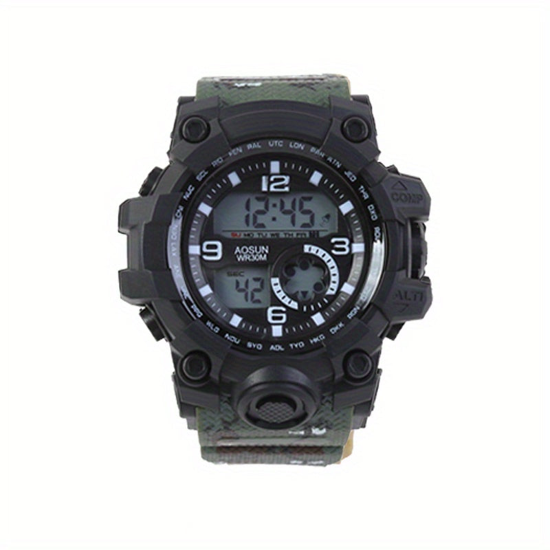 Waterproof Sports Electronic Watch LED Backlight Students