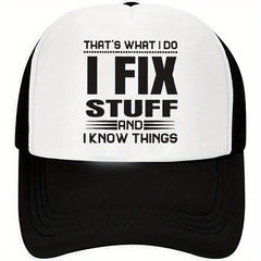 Men's Washed Sunshade Baseball Cap Adjustable Mesh Cap