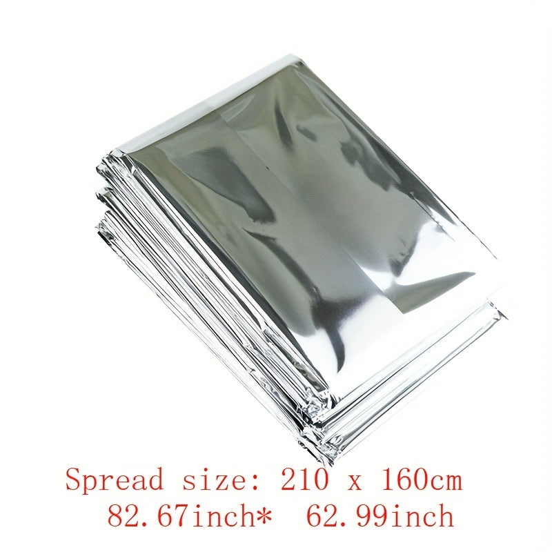 Portable First Aid Thermal Blanket for Survival