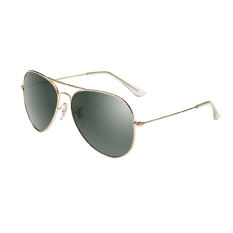 Polarized Aviator Sunglasses Women Double Bridge UV400 Protection