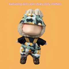 7 Inch Doll Dress Up Costume Set - Fashionable & Mysterious Box