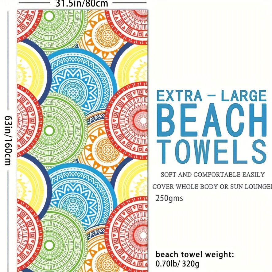 Portable Swimming Towel Quick Drying Absorbent Bath Towel