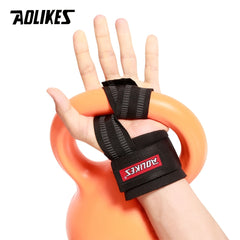 Aolikes Weight Lifting Straps - Anti Slip Grip - Padded Wrist Support