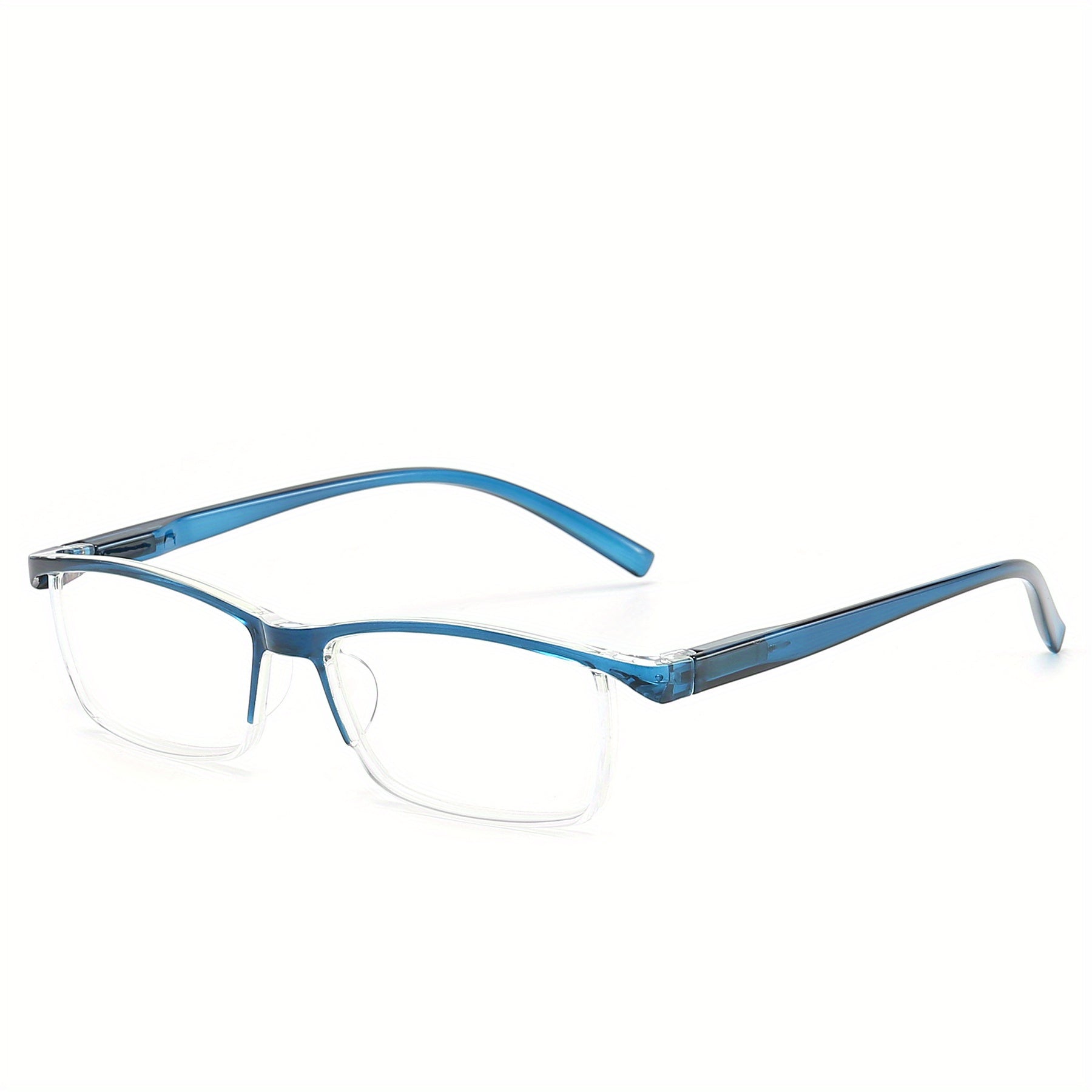 Men's Anti Light Square Frame Reading Glasses