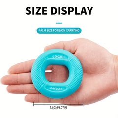 80LB Hand Muscle Training Silicone Ring for Home Gyms
