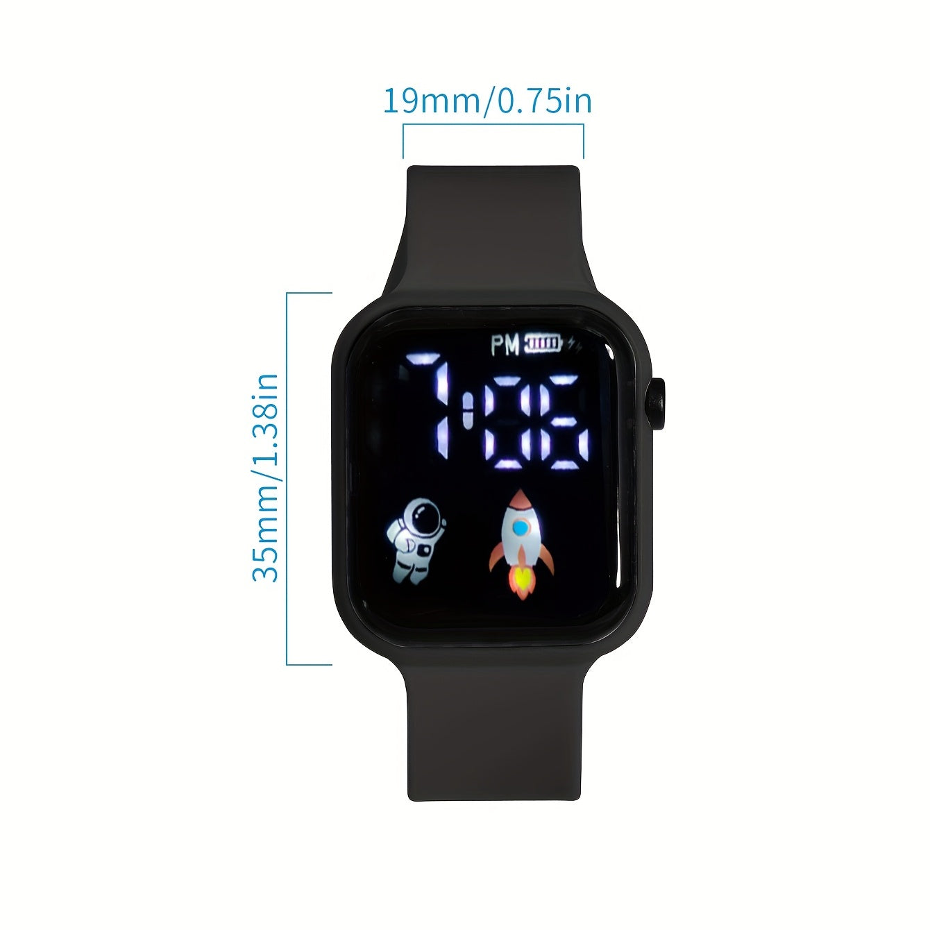 Kids LED Sports Watch for Girls Boys Toddler