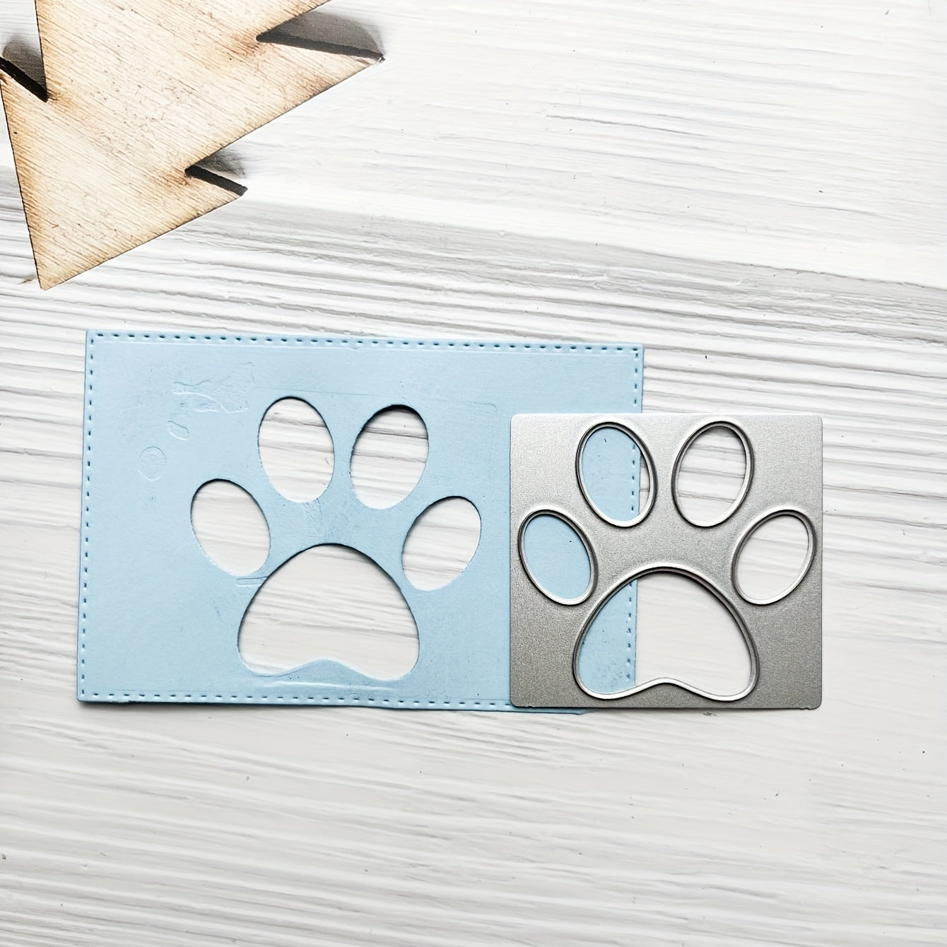 Cat Paw Die Cuts Dog Paw Cutting Die Stencil Cat Claw Embossing Stencil