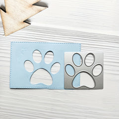 Cat Paw Die Cuts Dog Paw Cutting Die Stencil Cat Claw Embossing Stencil