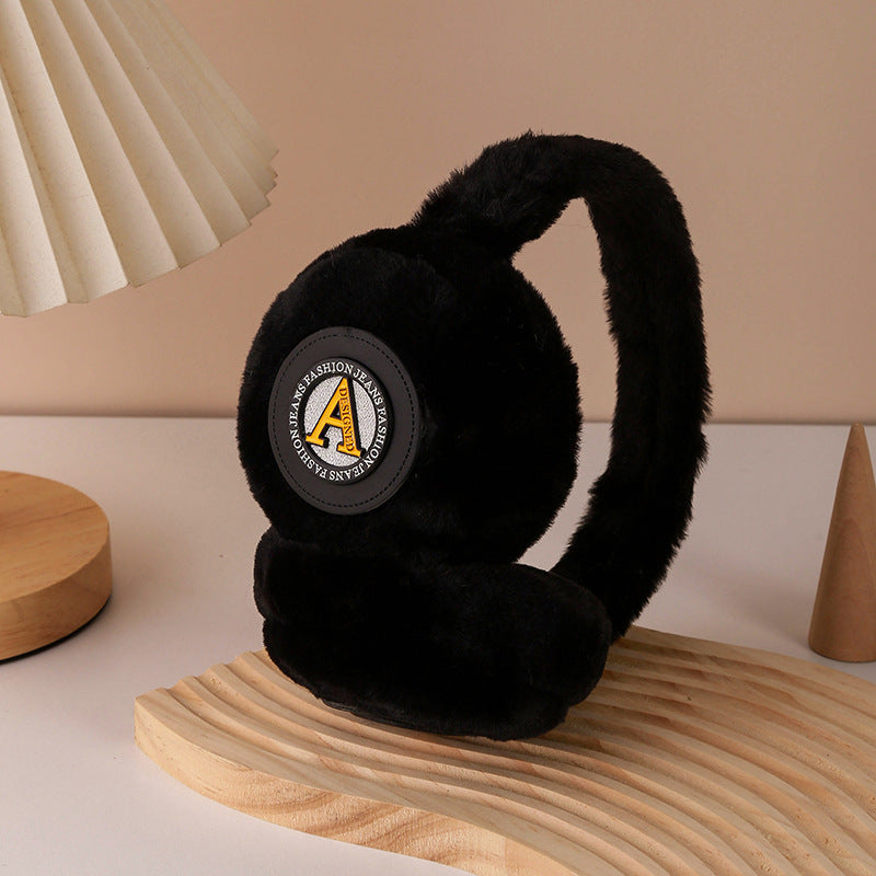 Plush Ear Warmers Soft Fluffy Headband Fit Men Women Ideal for Cycling