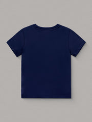 Boys' Glow In The Dark Dinosaur Skeleton Print T-shirt
