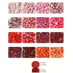 200pcs Wax Beads Seal Stamp Beads Multicolor DIY Seal