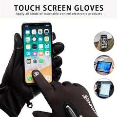 Winter Warm Waterproof Touch Screen Gloves for Outdoor Sports