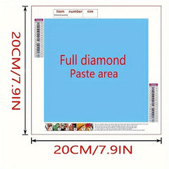 DIY 5D Diamond Painting Set - Cross Stitch Art Crafts Wall Decoration Gift