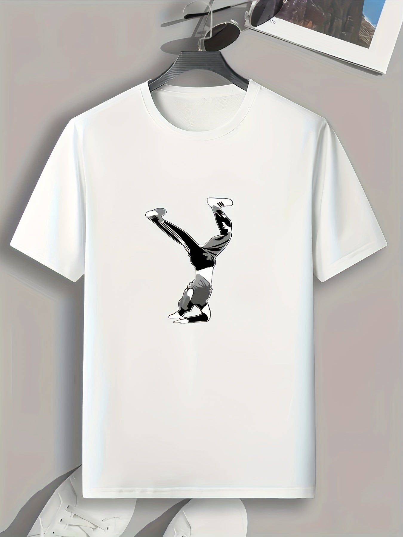Dancer Graphic Tee for Men Casual Summer Shirt