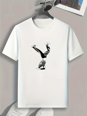 Dancer Graphic Tee for Men Casual Summer Shirt